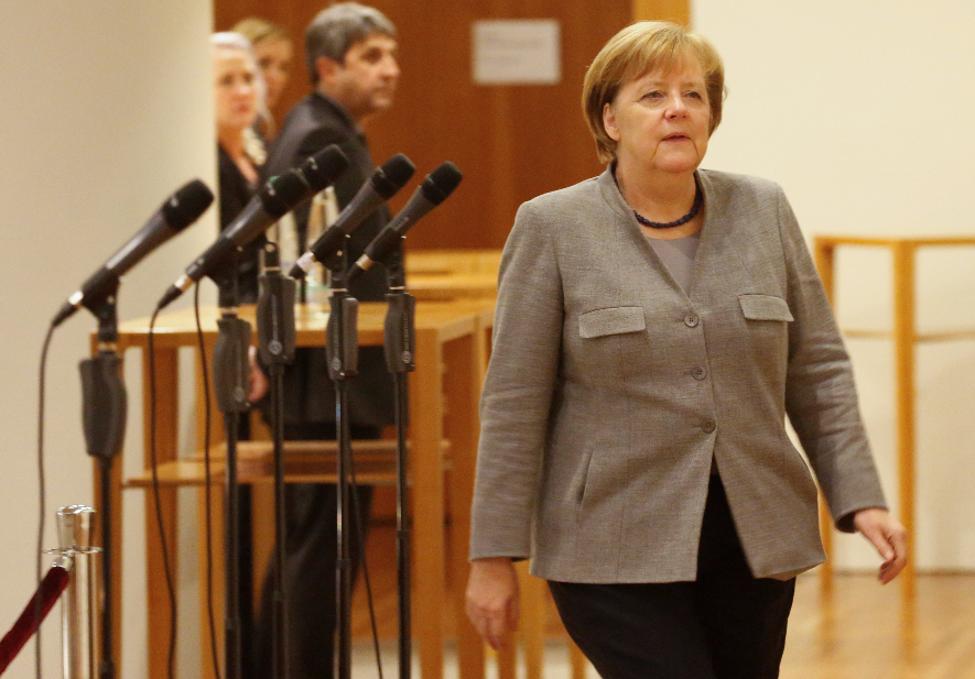 Канцлер Германии Ангела Меркель. Фото: &copy; REUTERS/Axel Schmidt