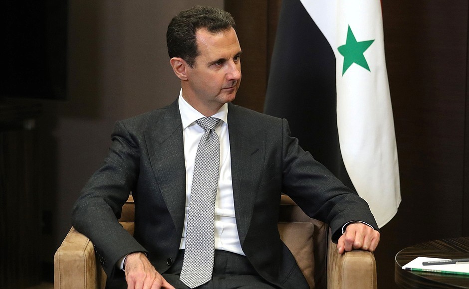 


Президент Сирии Башар Асад. Фото:Kremlin.ru


