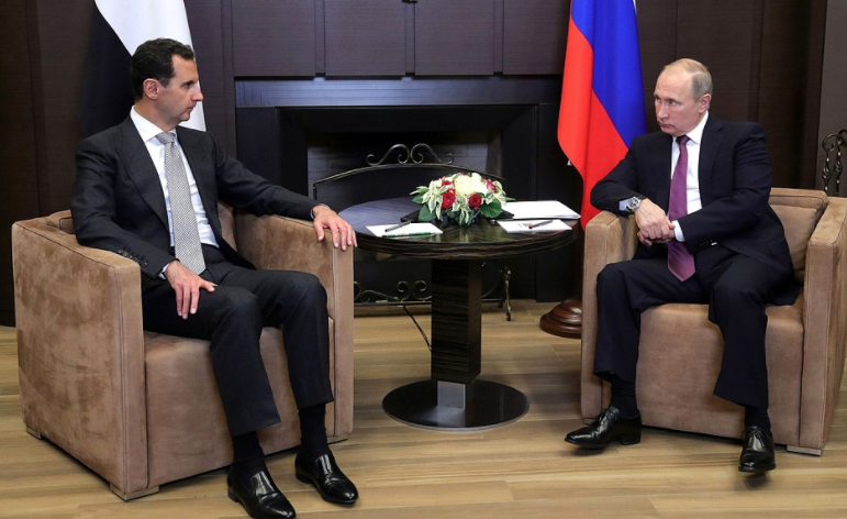 Владимир Путин и Башар Асад. Фото: Сайт президента РФ