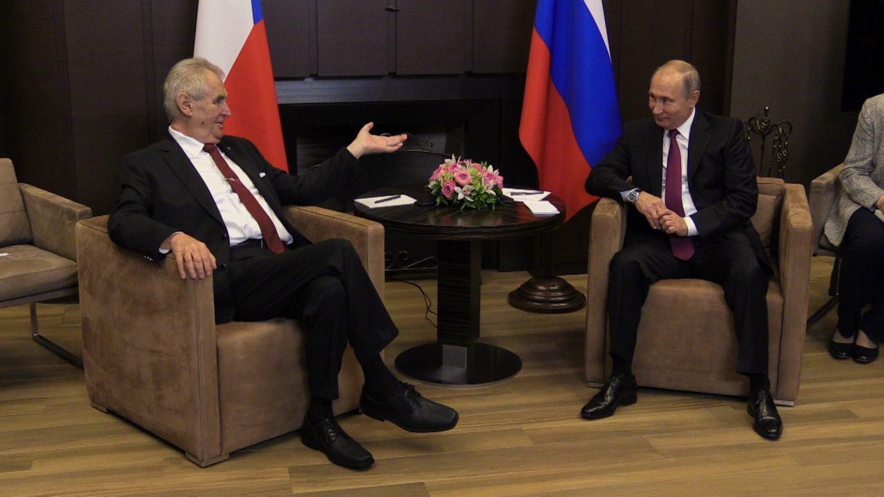 Милош Земан и Владимир Путин. Фото: L!fe &copy; Павел Баранов&nbsp;