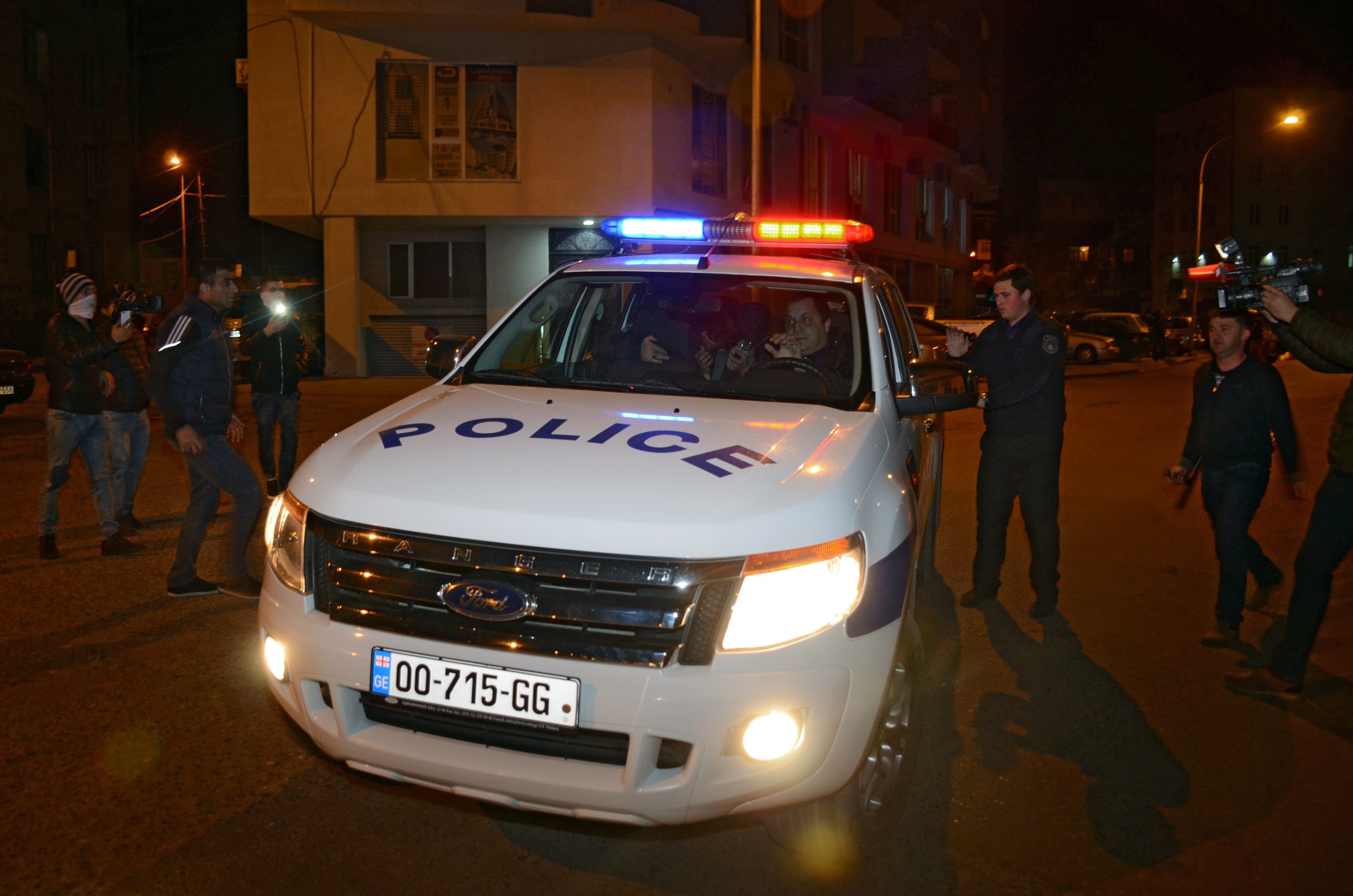 Автомобиль полиции в Грузии. Фото: &copy; РИА Новости/Сейран Бароян