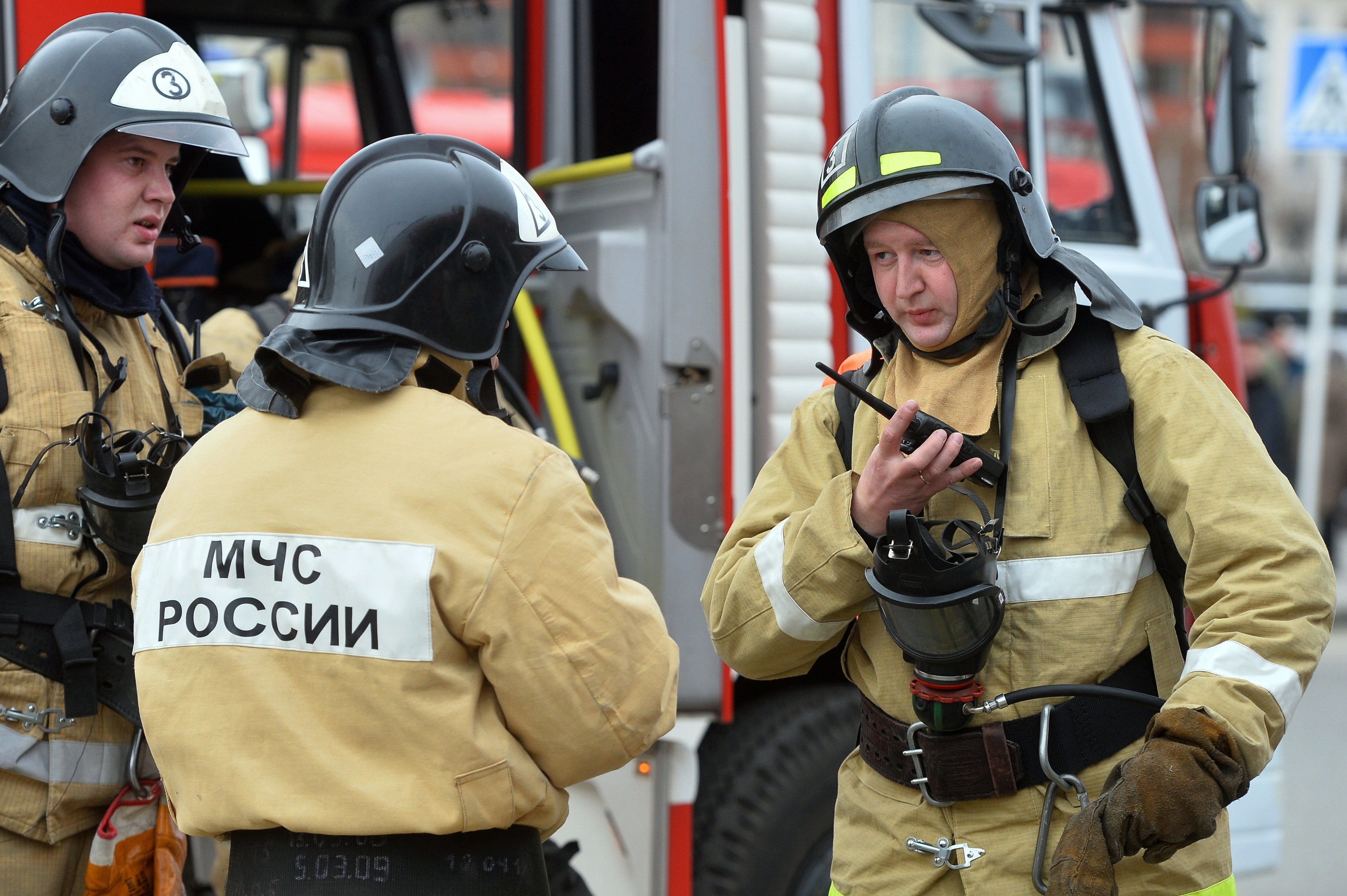 Пожарные. Фото: &copy; РИА Новости/Максим Богодвид