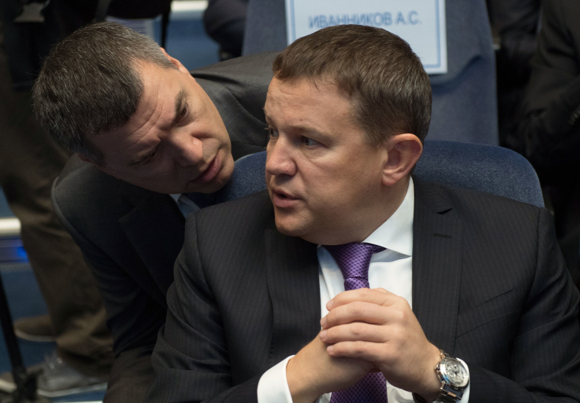 Александр Иванников (справа). Фото: © РИА Новости / Илья Питалев