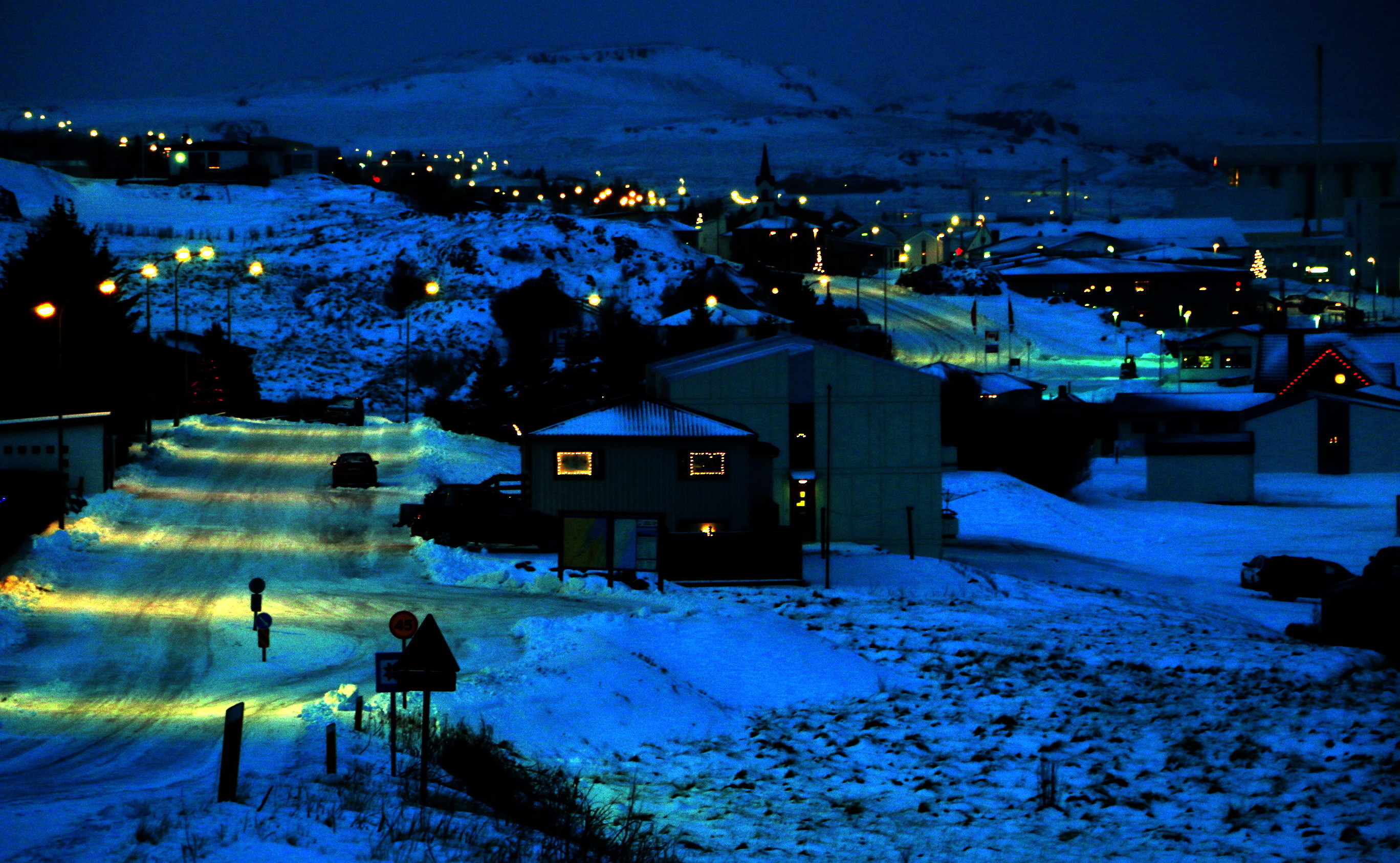 Город Вопнафьордур на северо-востоке Исландии. Фото: &copy;&nbsp;Flickr/J&oacute;sep J&oacute;sepsson