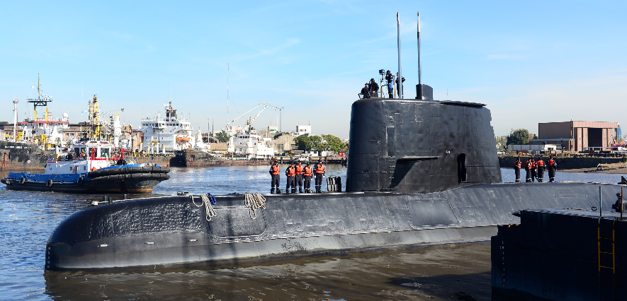 Подводная лодка San Juan. Фото: &copy; Armada Argentina/Handout via REUTERS