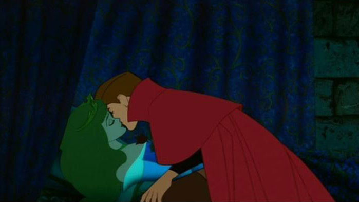 Кадр из мультфильма "Спящая красавица"