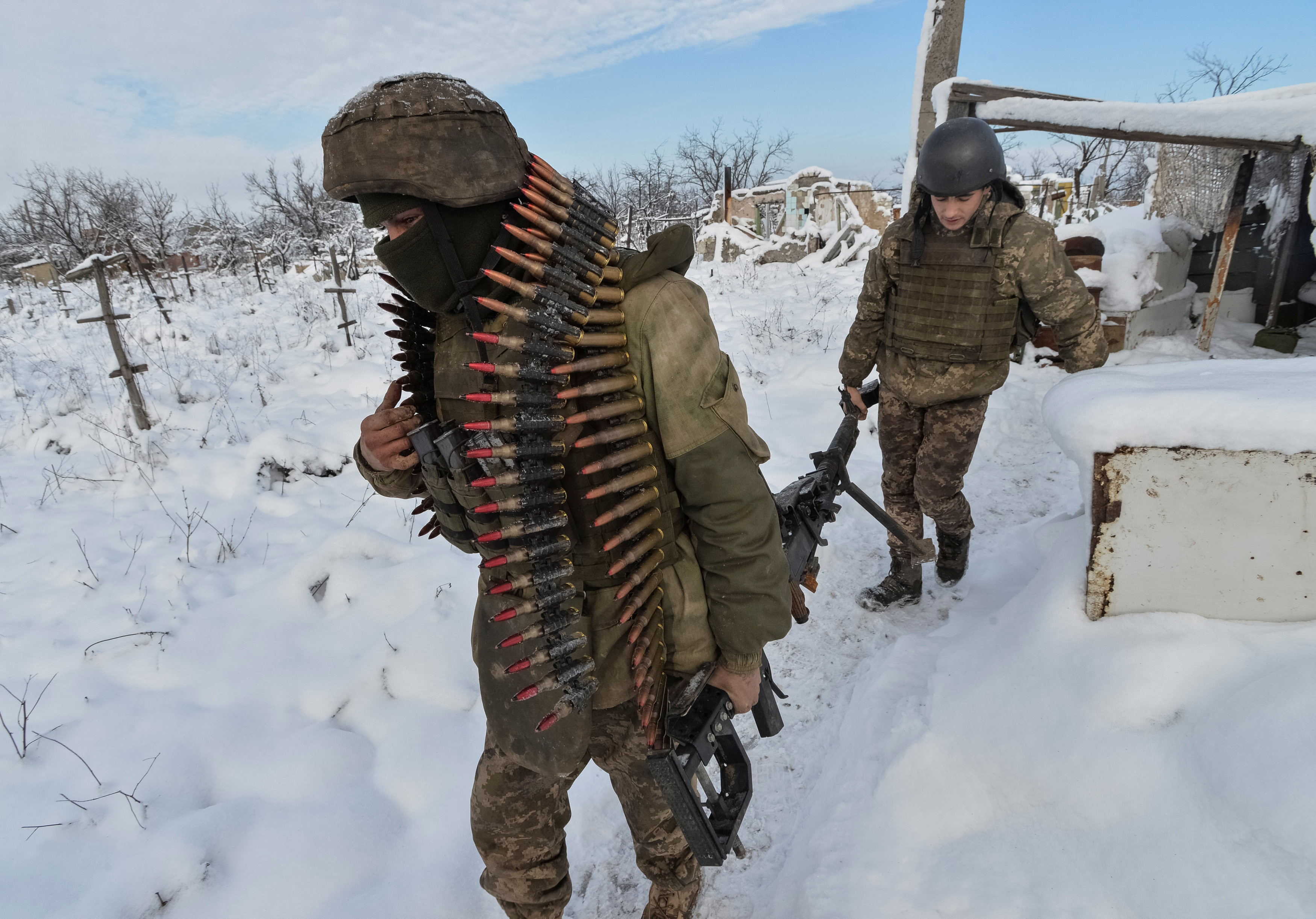 Украинские военные.&nbsp;Фото &copy; REUTERS/Oleksandr Klymenko