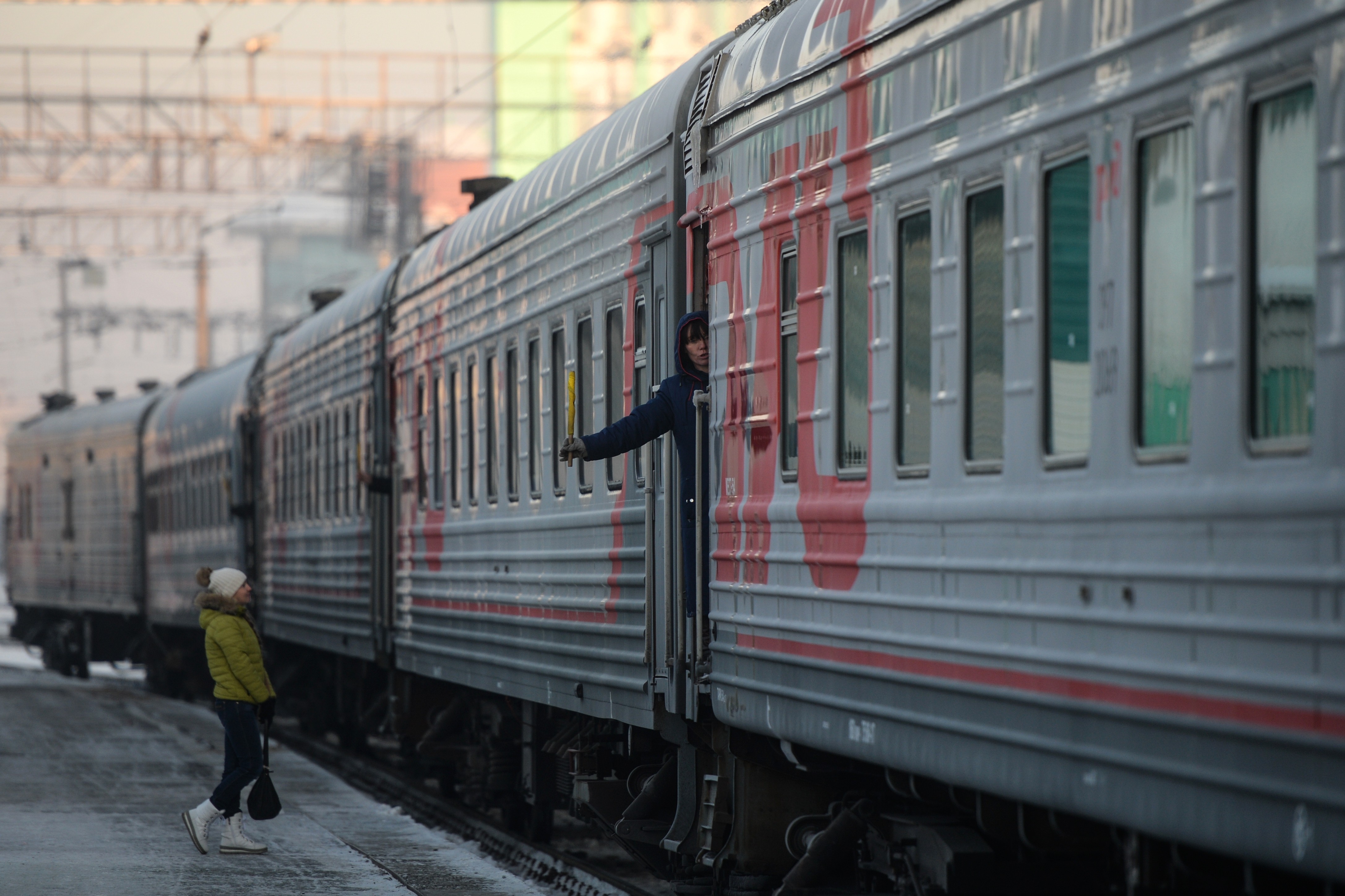 Поезд. Фото: &copy; РИА Новости/Александр Кряжев