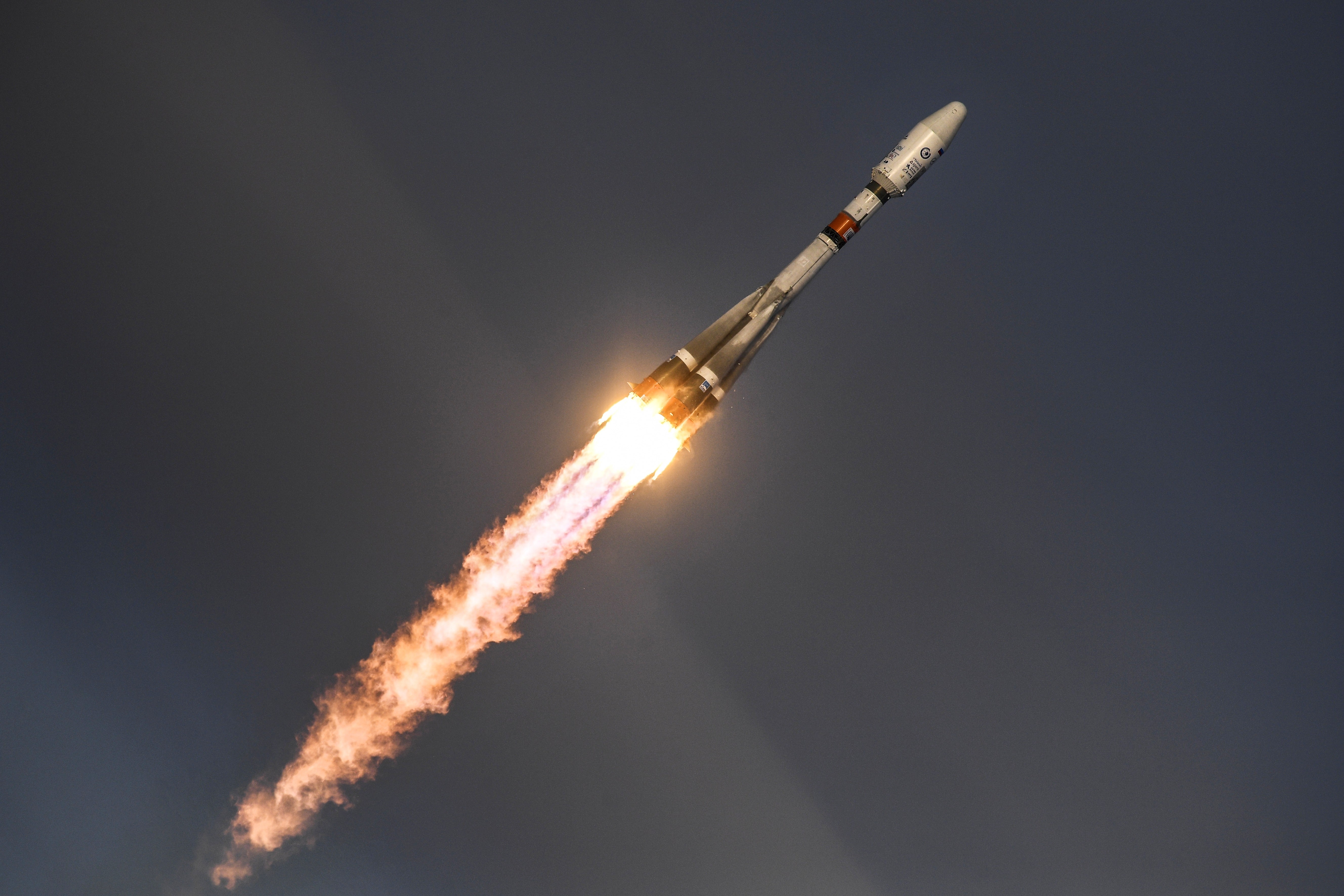 Полёт ракеты-носителя "Союз-2.1б". Фото: &copy;РИА Новости/Рамиль Ситдиков