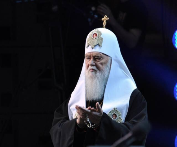 Лидер Киевского патриархата Филарет. Фото: &copy;Соцсети