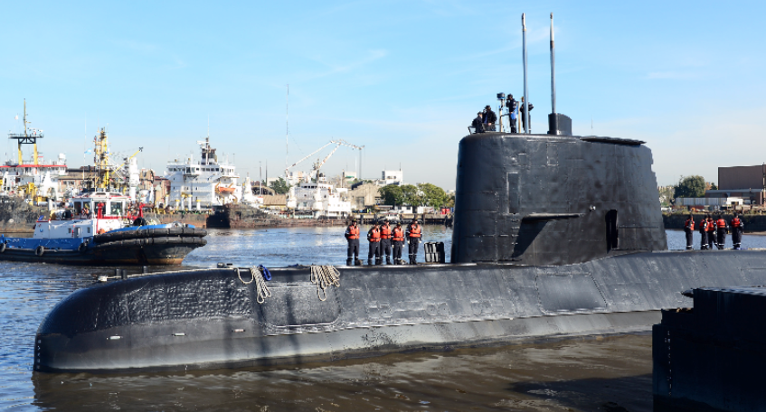 Подводная лодка San Juan. Фото: &copy; Armada Argentina/Handout via REUTERS


