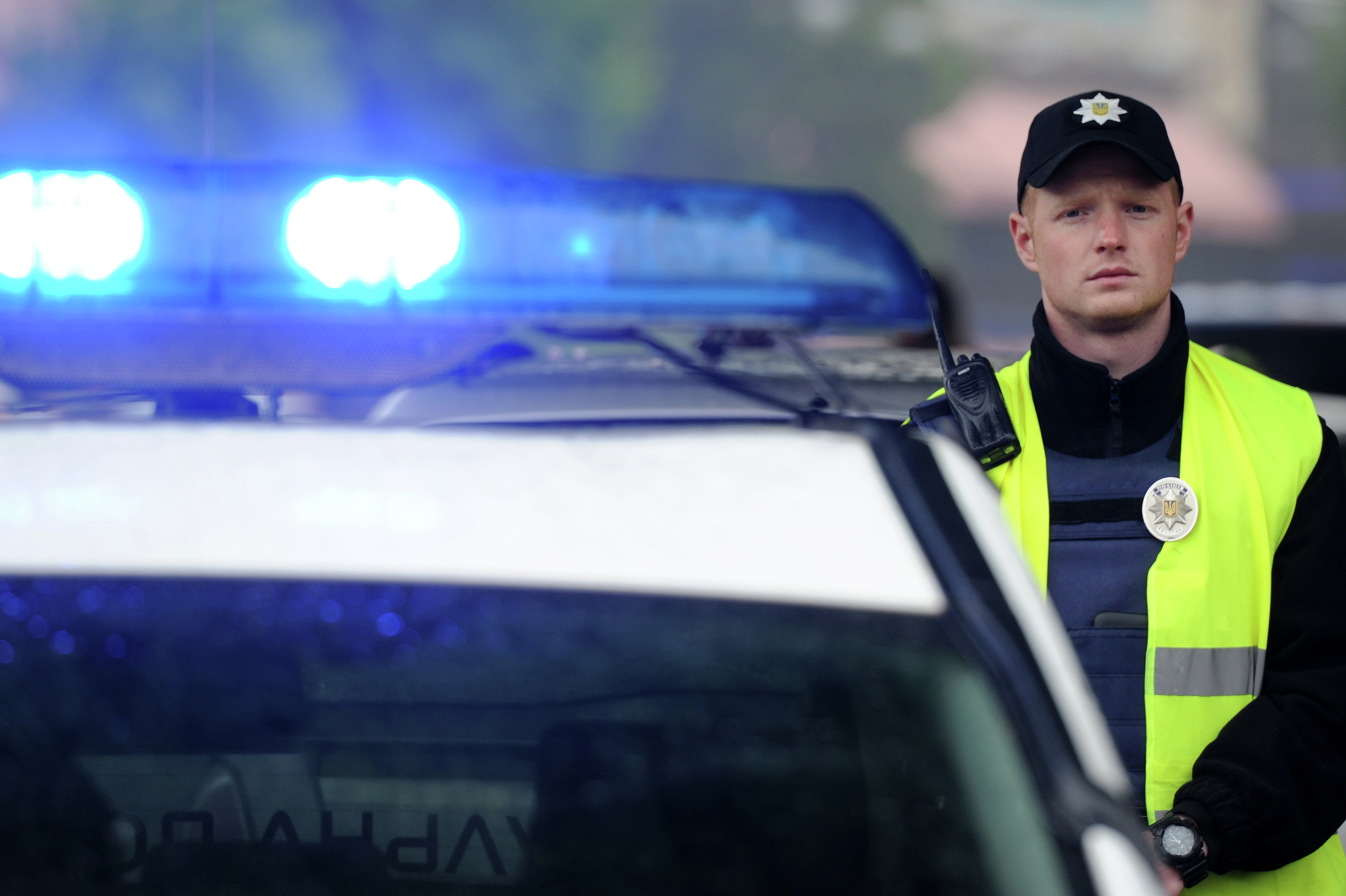 Сотрудник украинской полиции. Фото: &copy; РИА Новости/Виталий Залесский