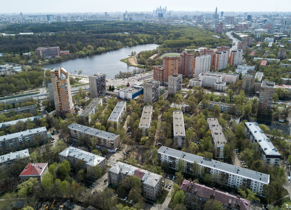 Пятиэтажные жилые дома в районе Коптево в Москве, включенные в программу реновации.&nbsp;Фото: &copy; РИА Новости/Максим Блинов