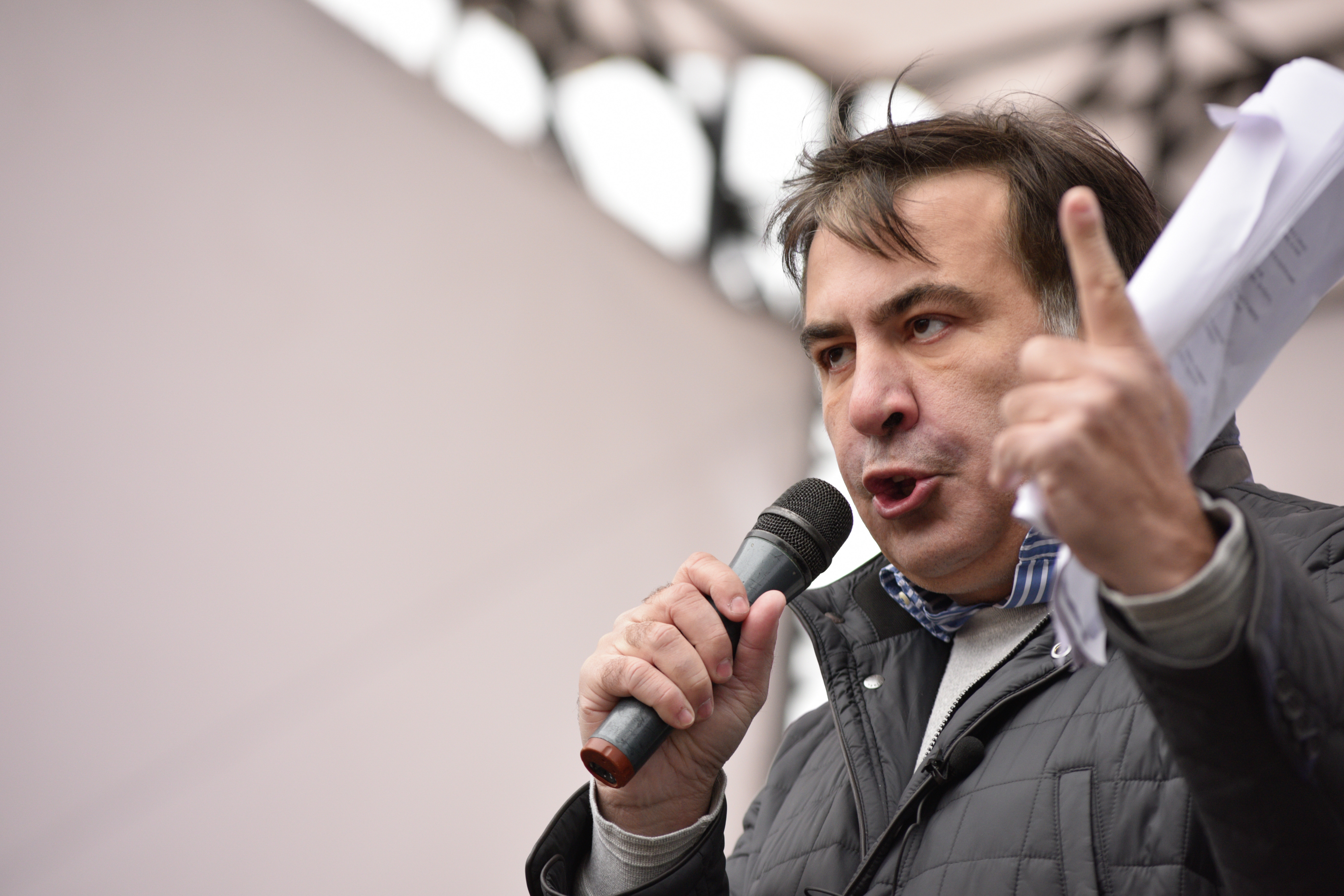 Бывший президент Грузии, экс-губернатор Одесской области Михаил Саакашвили. Фото &copy; РИА Новости