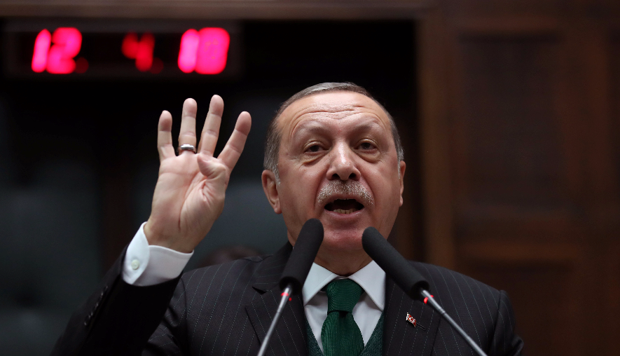 Президент Турции Реджеп Тайип Эрдоган. Фото: &copy; REUTERS/Umit Bektas