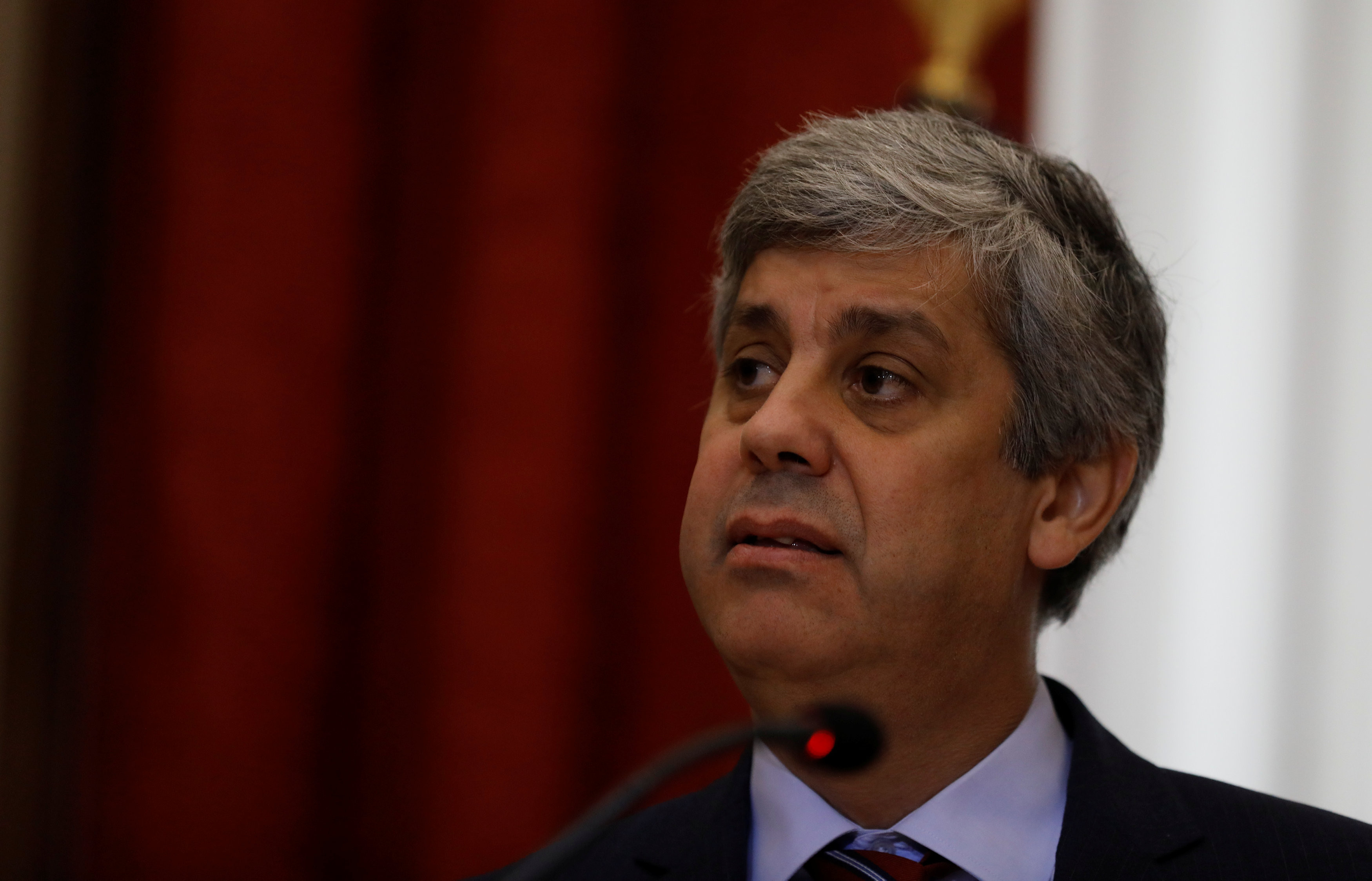 Министр финансов Португалии Марио Сентено Фото: &copy;REUTERS/RAFAEL MARCHANTE