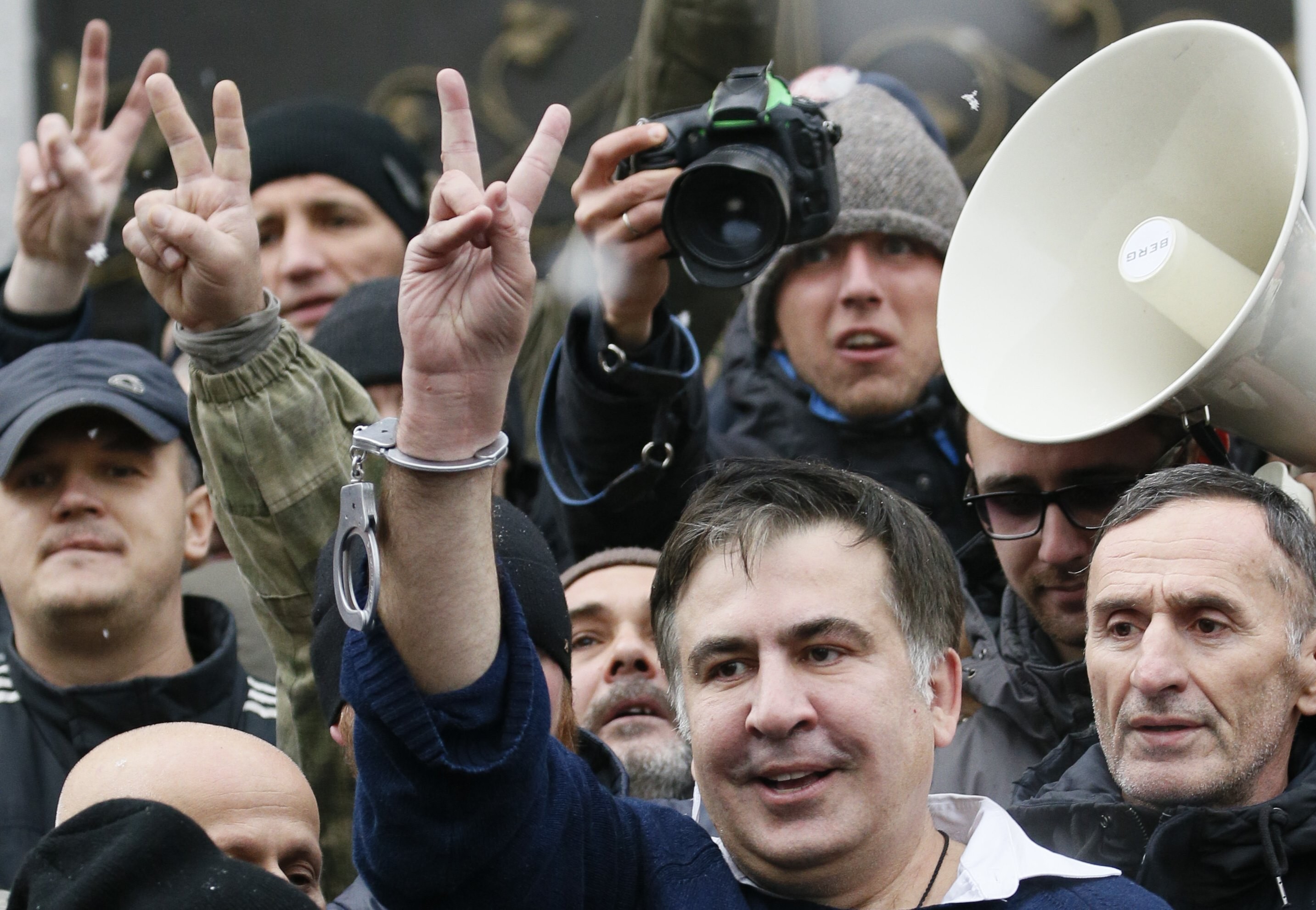 Михаил Саакашвили. Фото: &copy;REUTERS/Gleb Garanich