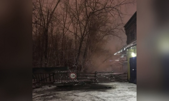 Место происшествия. Фото: ©ВКонтакте/Жесть по-Архангельски