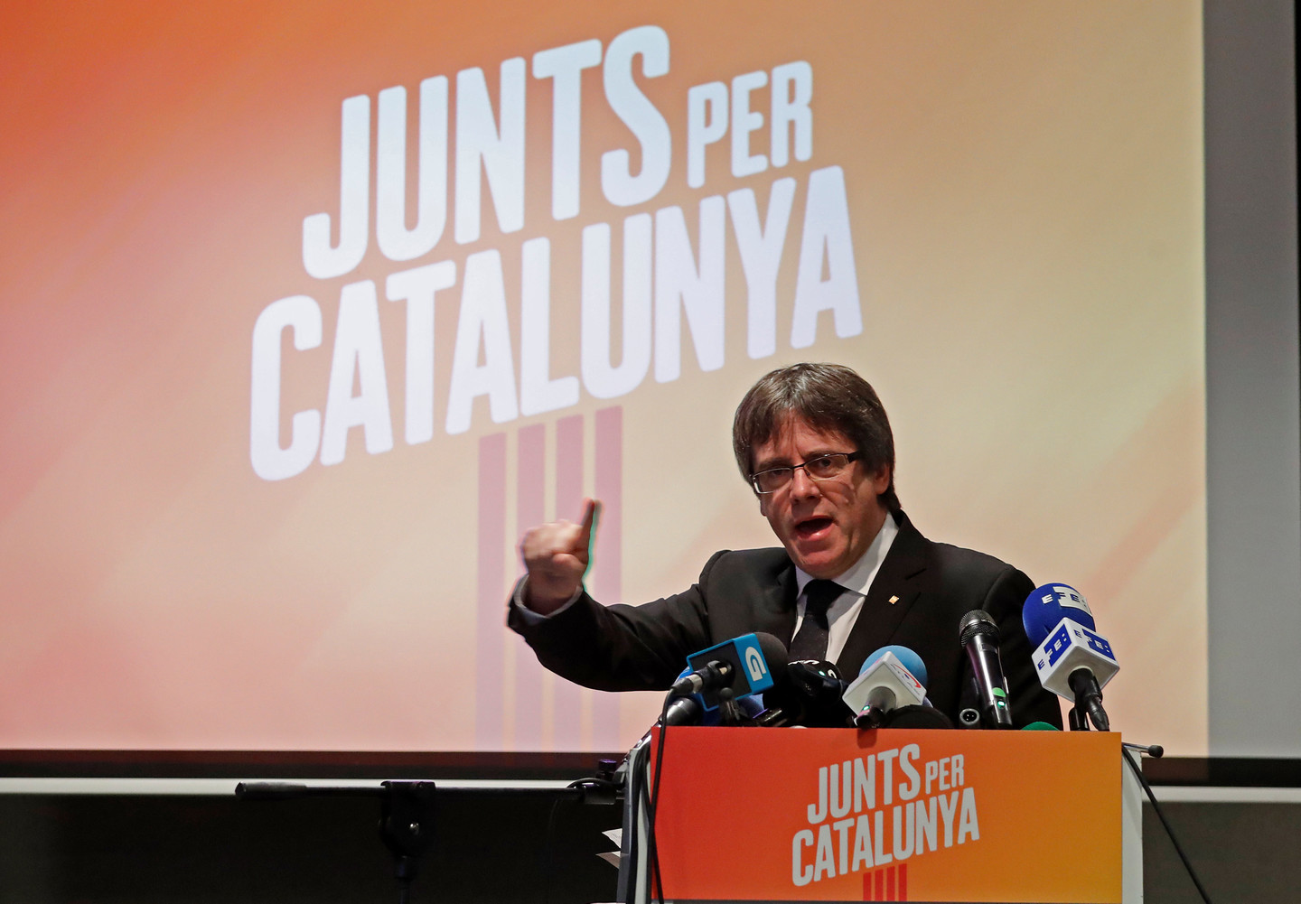 Экс-глава Каталонии Карлес Пучдемон. Фото: &copy; REUTERS/Yves Herman