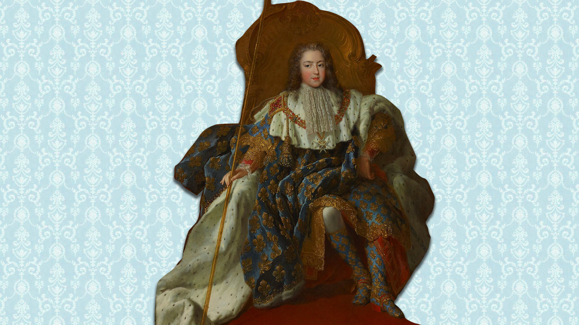 Людовик XV в подростковом возрасте. Коллаж © L!FE. Фото: © wikipedia.org