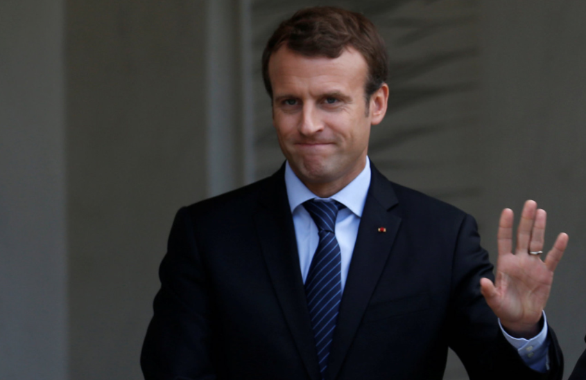 Президент Франции Эммануэль Макрон. Фото: &copy; REUTERS/Pascal Rossignol