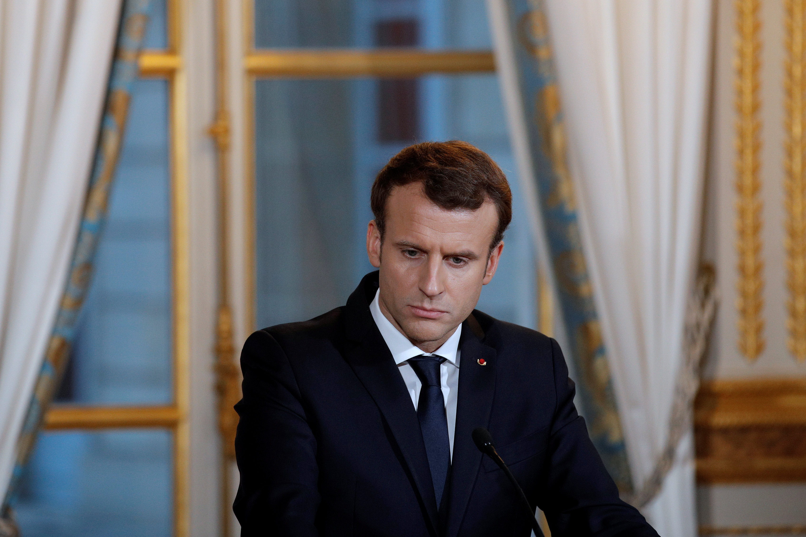 Президент Франции Эммануэль Макрон. Фото: &copy; REUTERS
