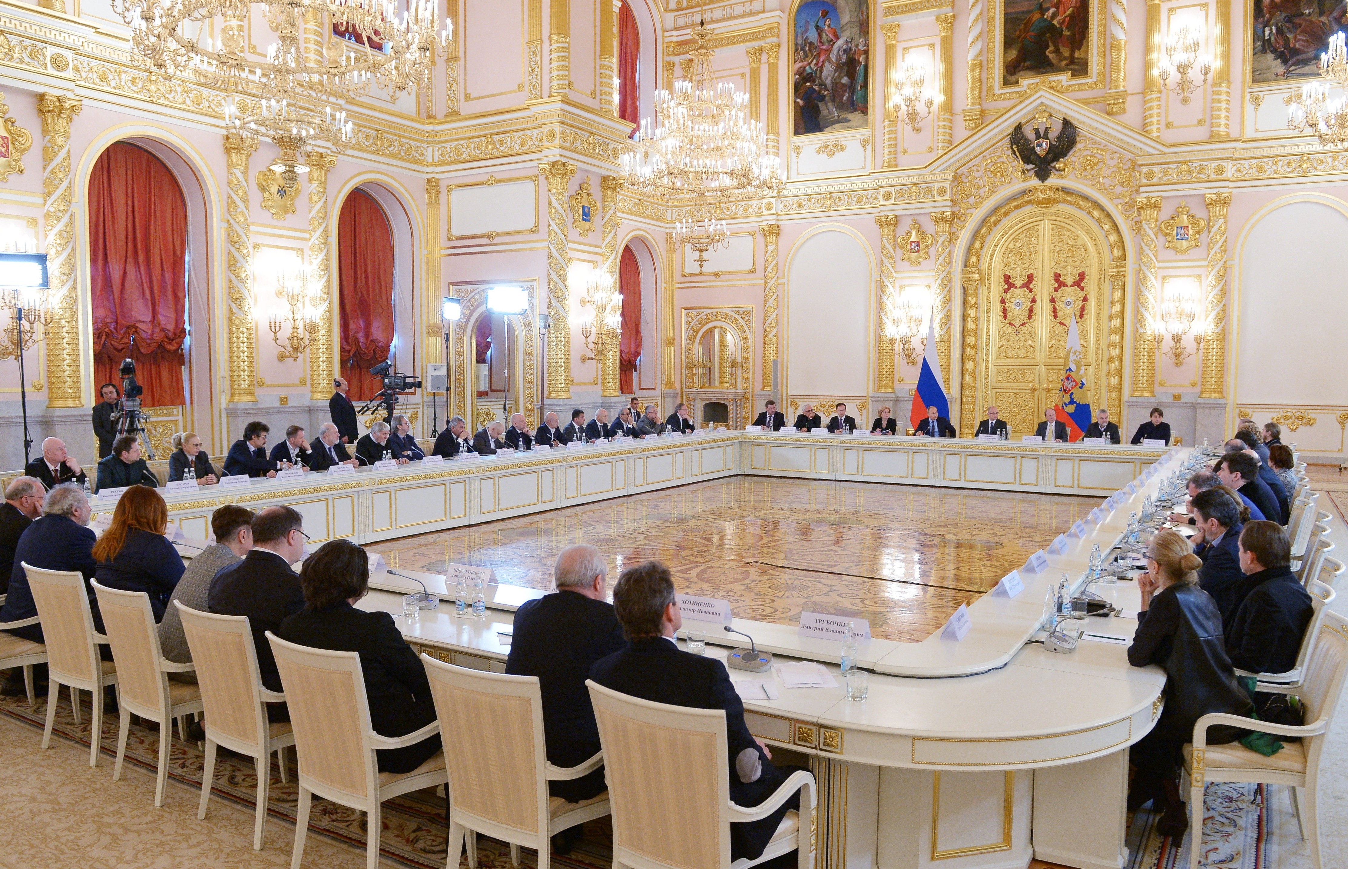 Заседание Совета по культуре и искусству в Кремле.&nbsp;Фото: &copy;РИА Новости/Алексей Никольский