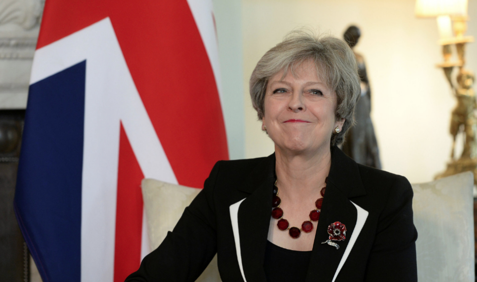 Британский премьер-министр Тереза Мэй. Фото: &copy;&nbsp;REUTERS/Joe Giddens