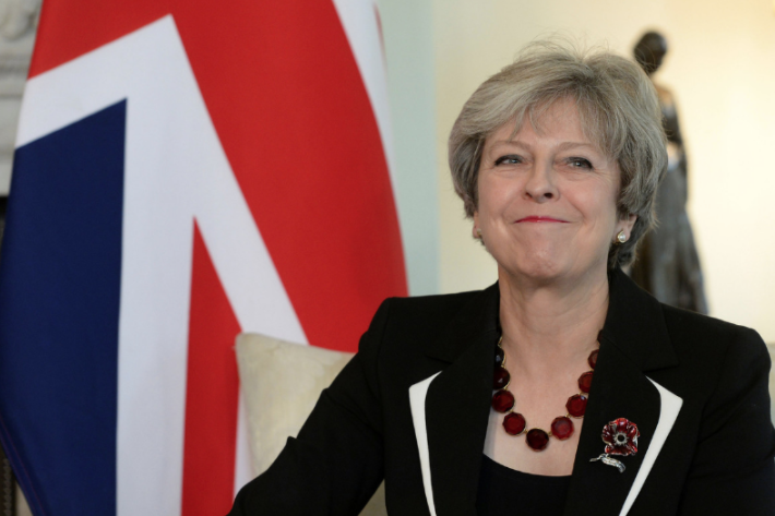 Британский премьер-министр Тереза Мэй. Фото: &copy;&nbsp;REUTERS/Joe Giddens




&nbsp;
