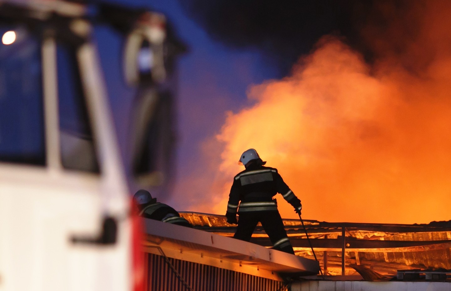 Пожар. Фото &copy; РИА Новости/Кирилл Брага