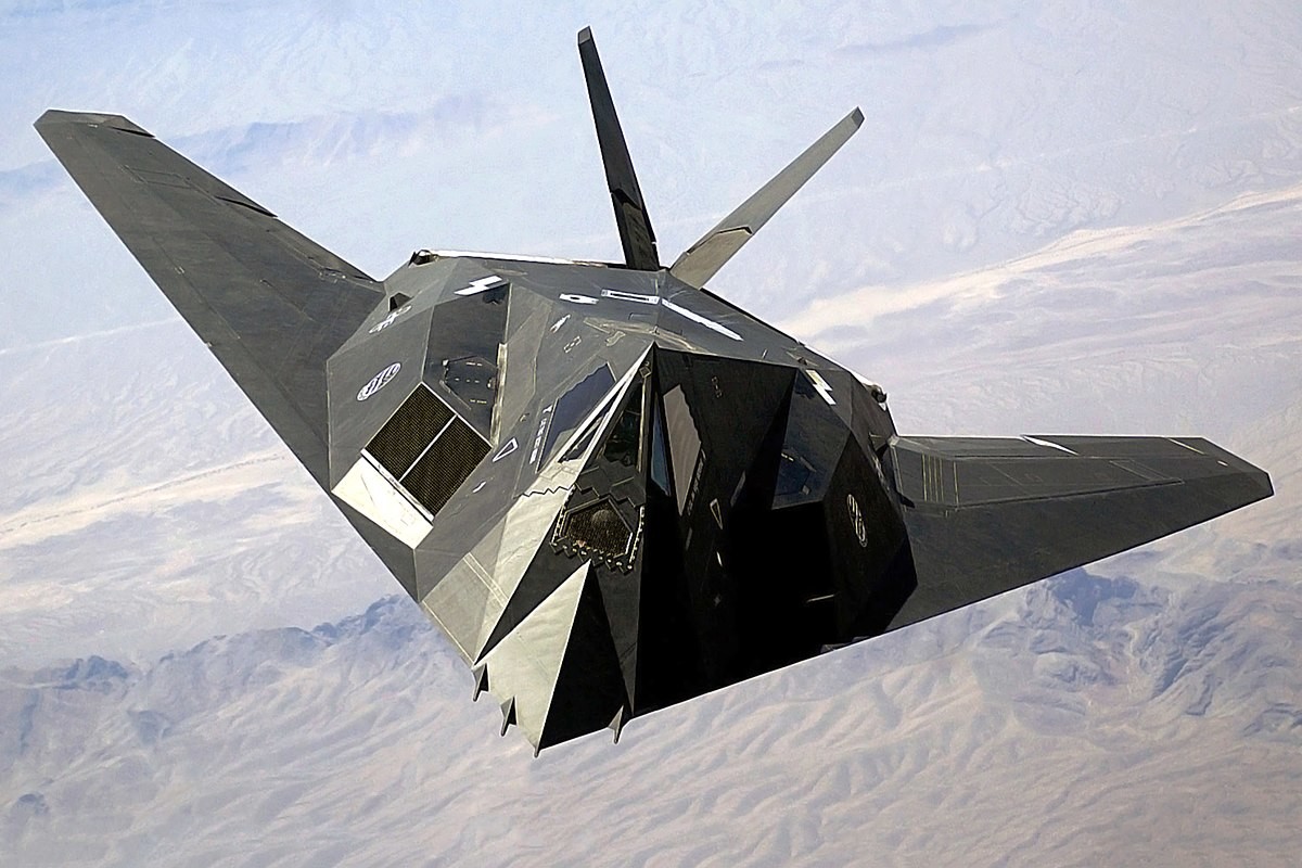 Тактический малозаметный ударный самолёт F-117 Nighthawk. Фото: © Wikipedia.org
