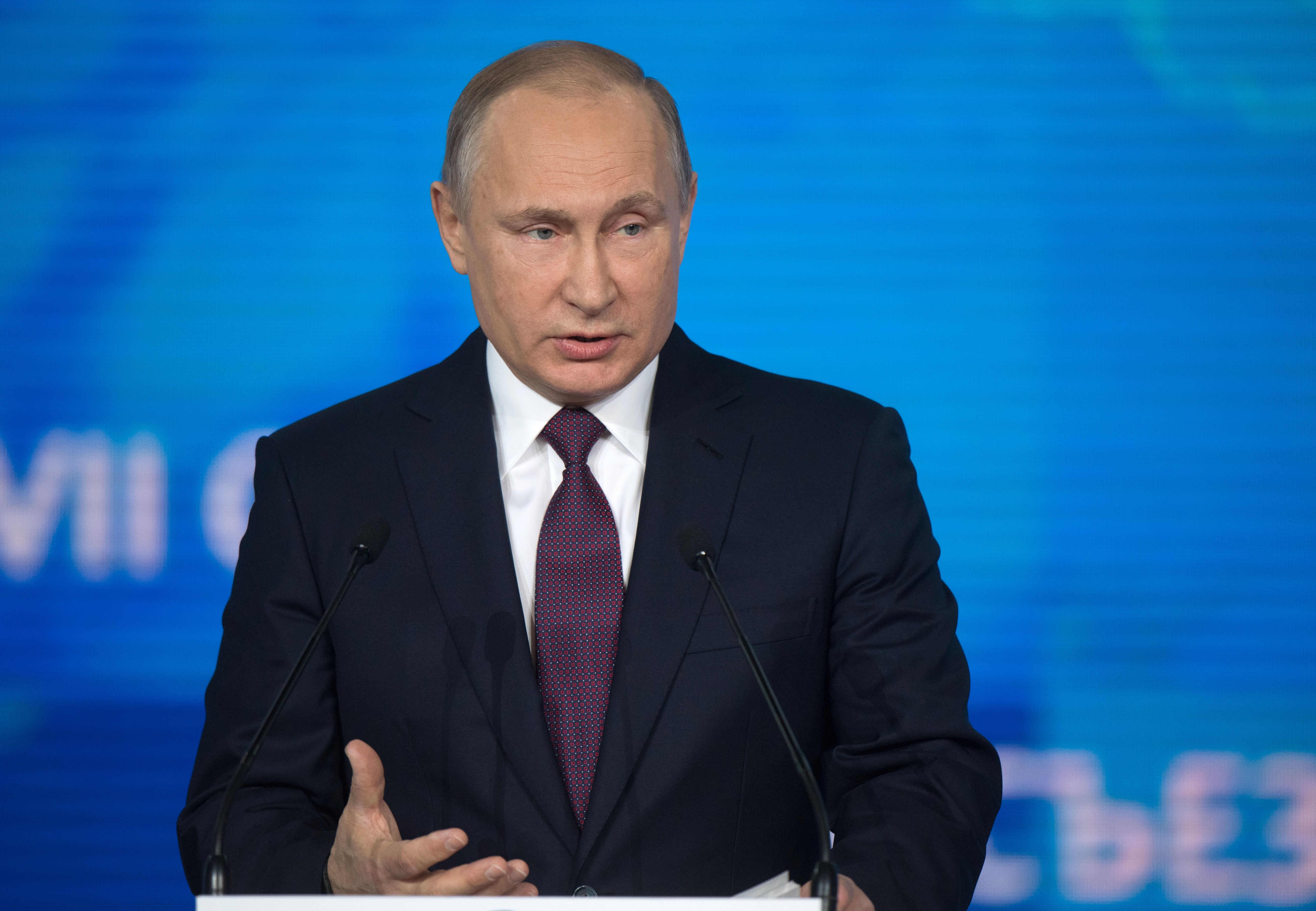 Президент РФ Владимир Путин. Фото: &copy;РИА Новости/Сергей Гунеев