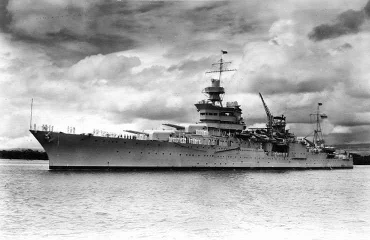 Крейсер "Индианаполис". Фото: © Wikipedia.org
