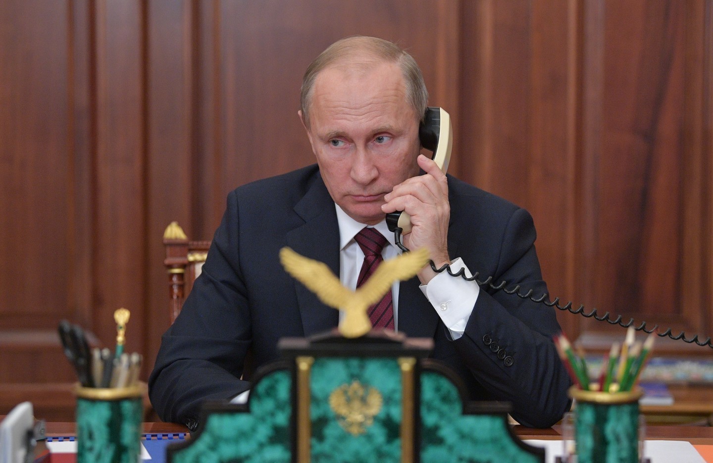 Президент России Владимир Путин. Фото: &copy;РИА Новости/Алексей Дружинин




