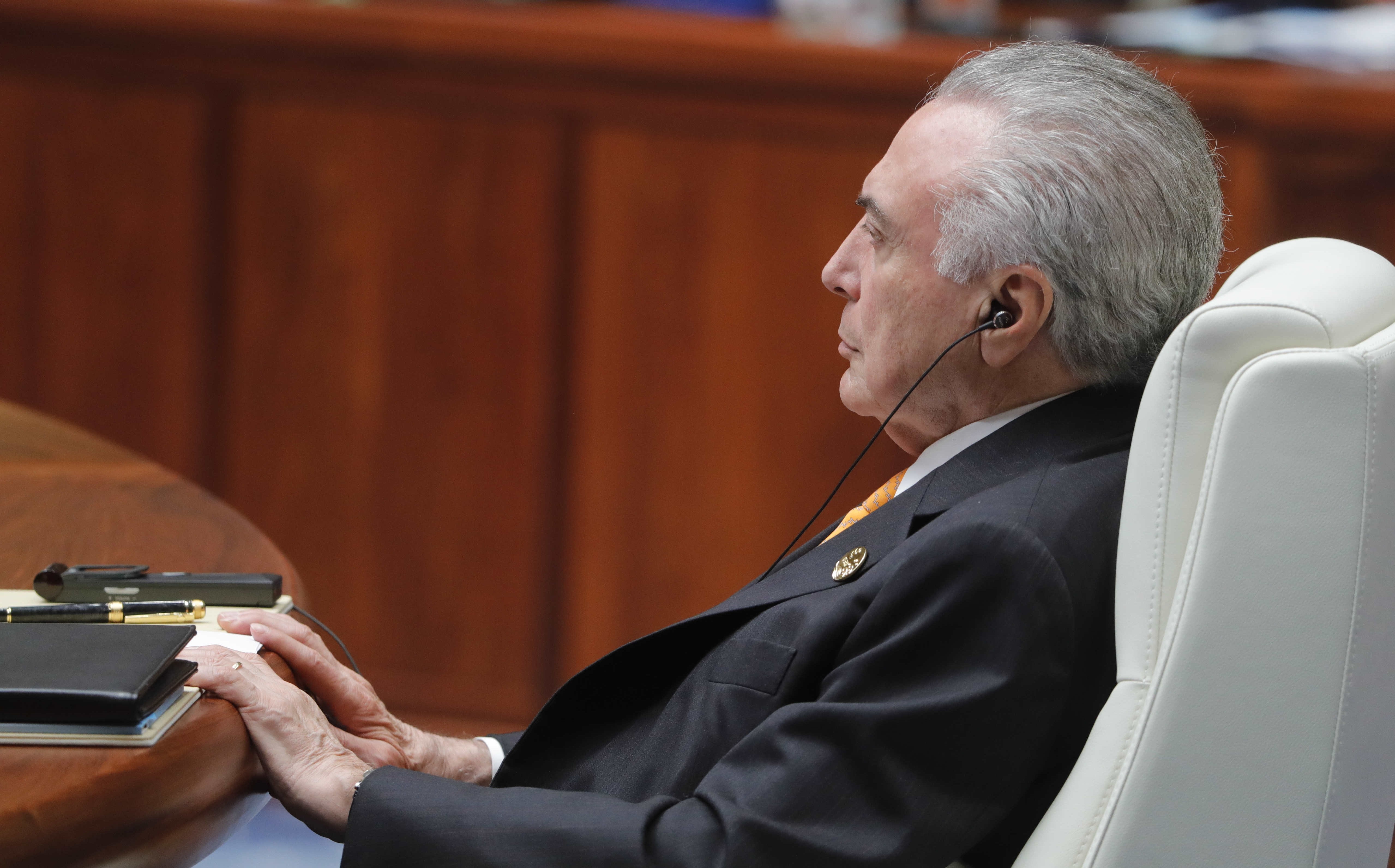 Президент Бразилии Мишел Темер. Фото: &copy; РИА Новости/Михаил Метцель