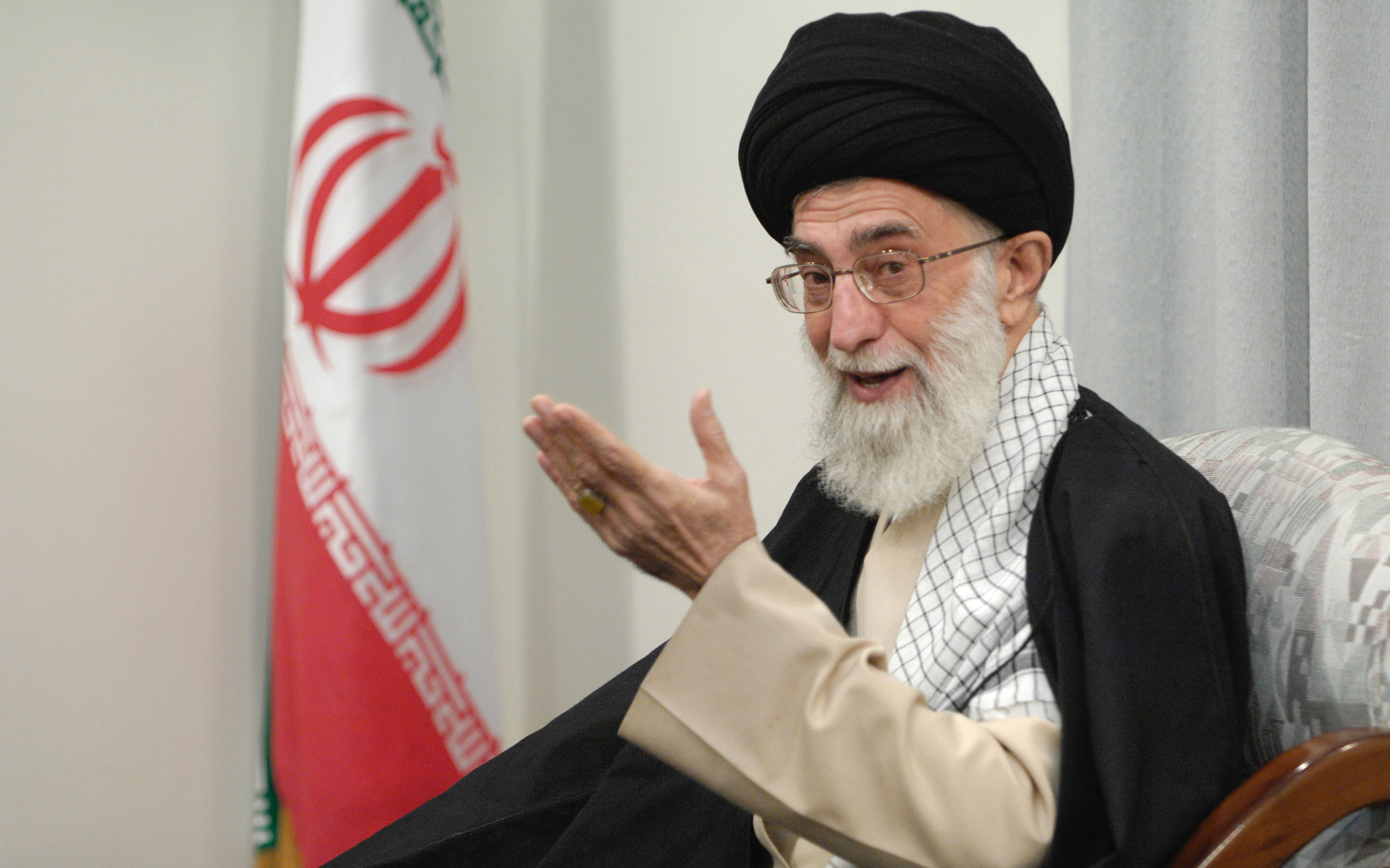 Руководитель Исламской Республики Иран аятолла Сеййид Али Хаменеи. Фото: © РИА Новости / Сергей Гунеев