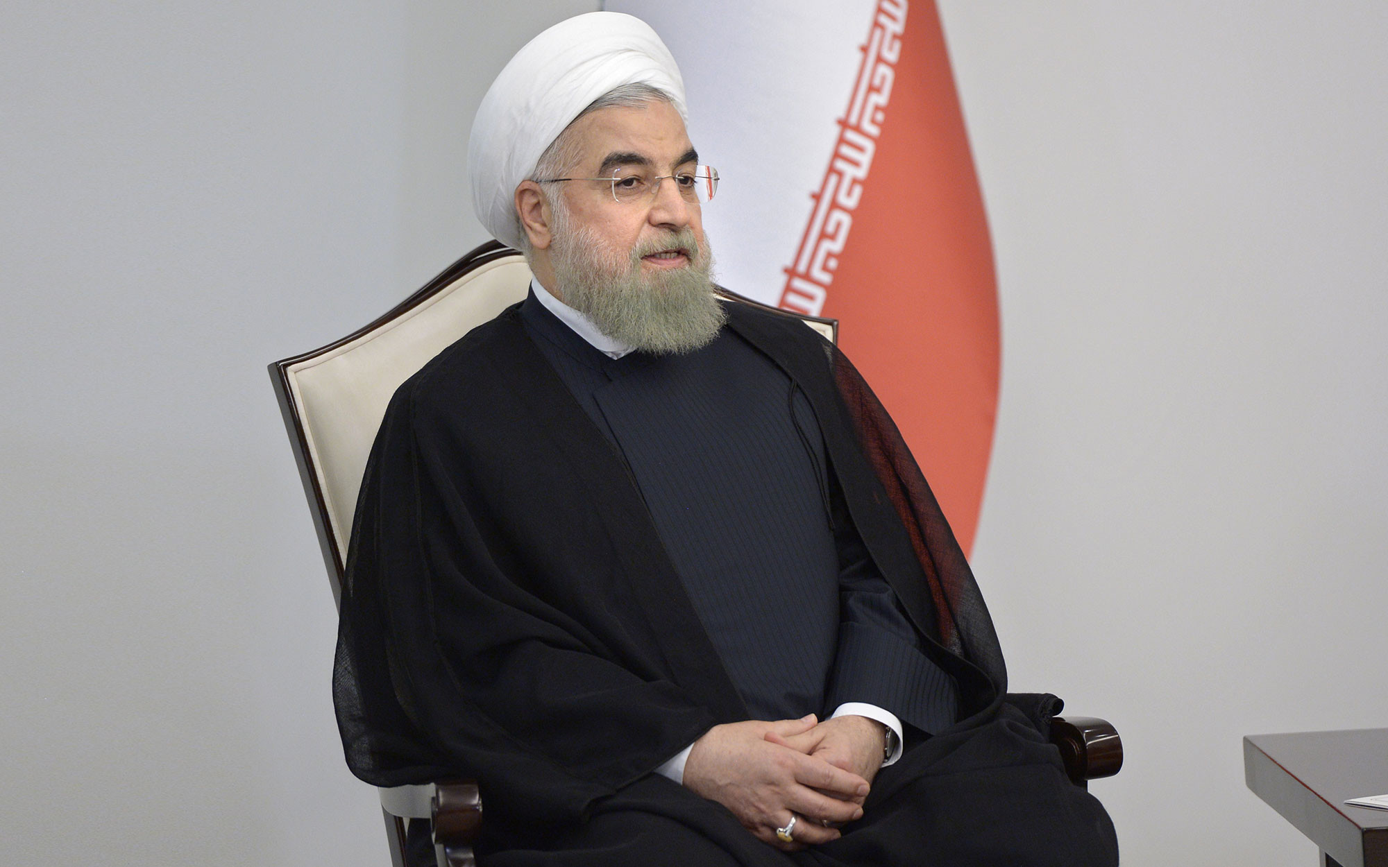 Президент Исламской Республики Иран Хасан Рухани. 8 августа 2016. Фото: © РИА Новости / Алексей Никольский