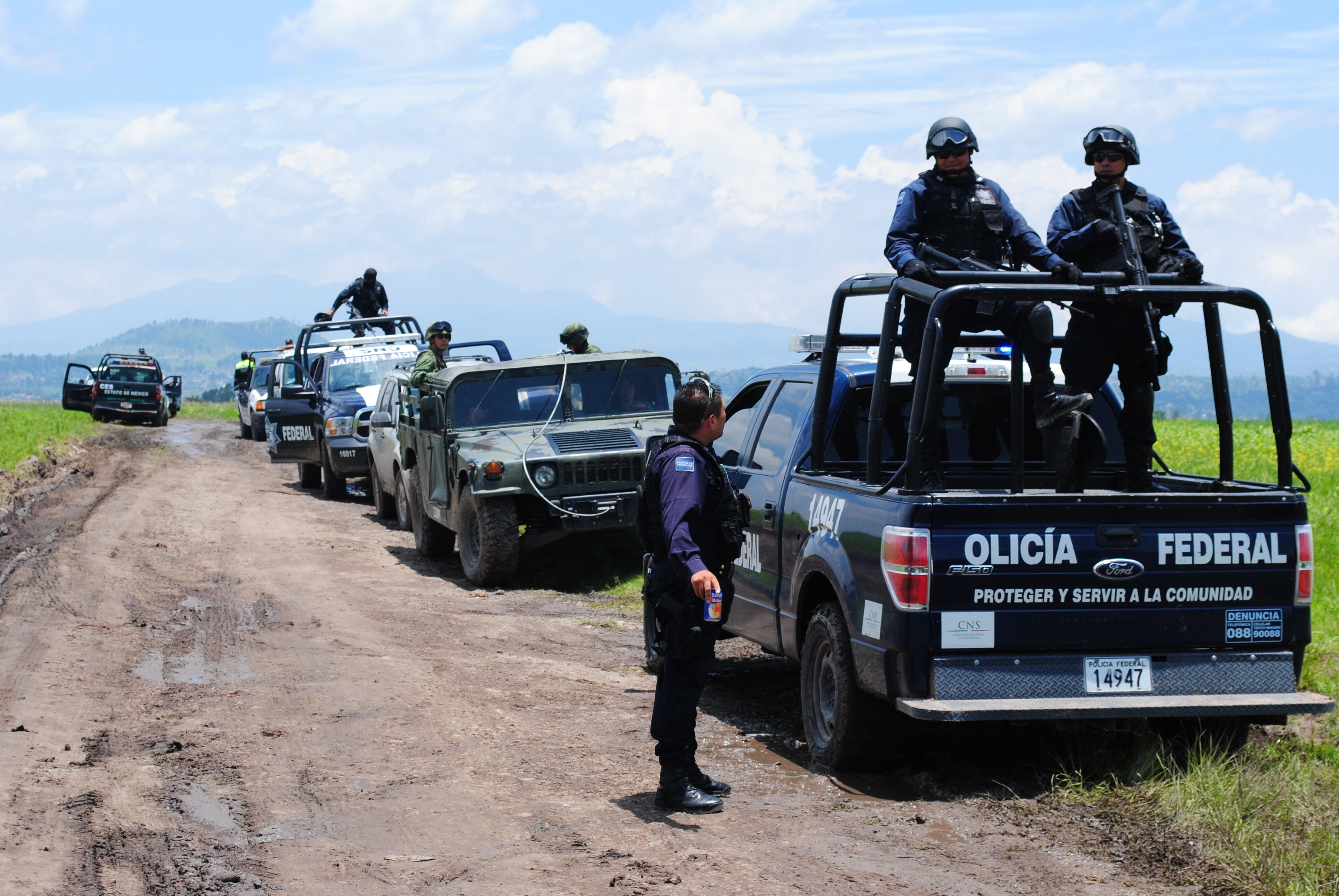 Полиция в Мексике. Фото: &copy; РИА Новости/Дмитрий Знаменский