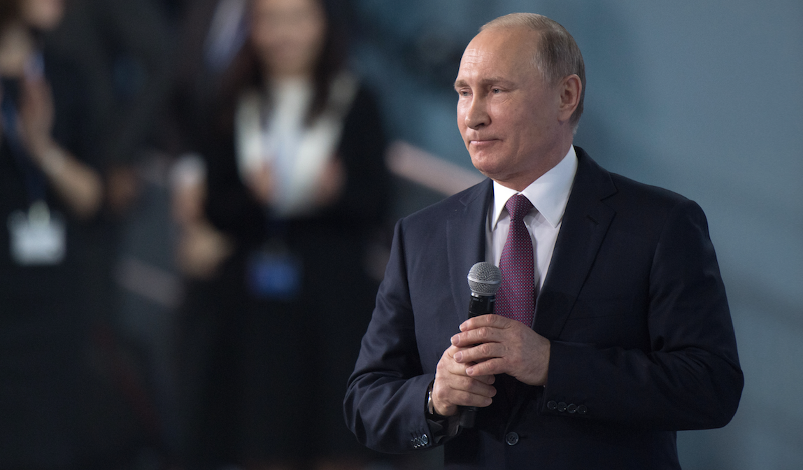 Владимир Путин. Фото: &copy;РИА Новости/Сергей Гунеев


