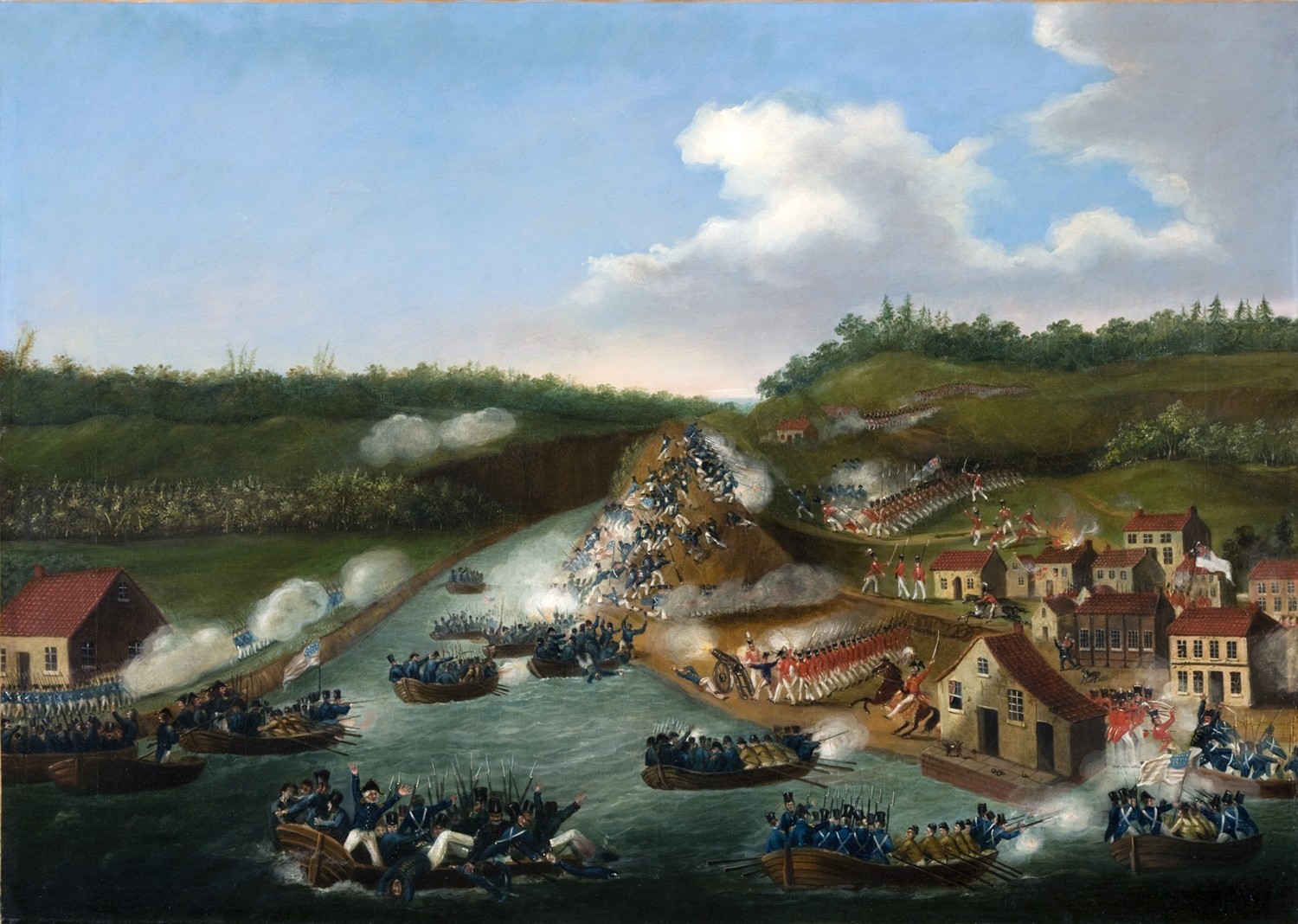 "Битва на Куинстонских высотах", Джейм Б. Деннис. Фото: © Википедия