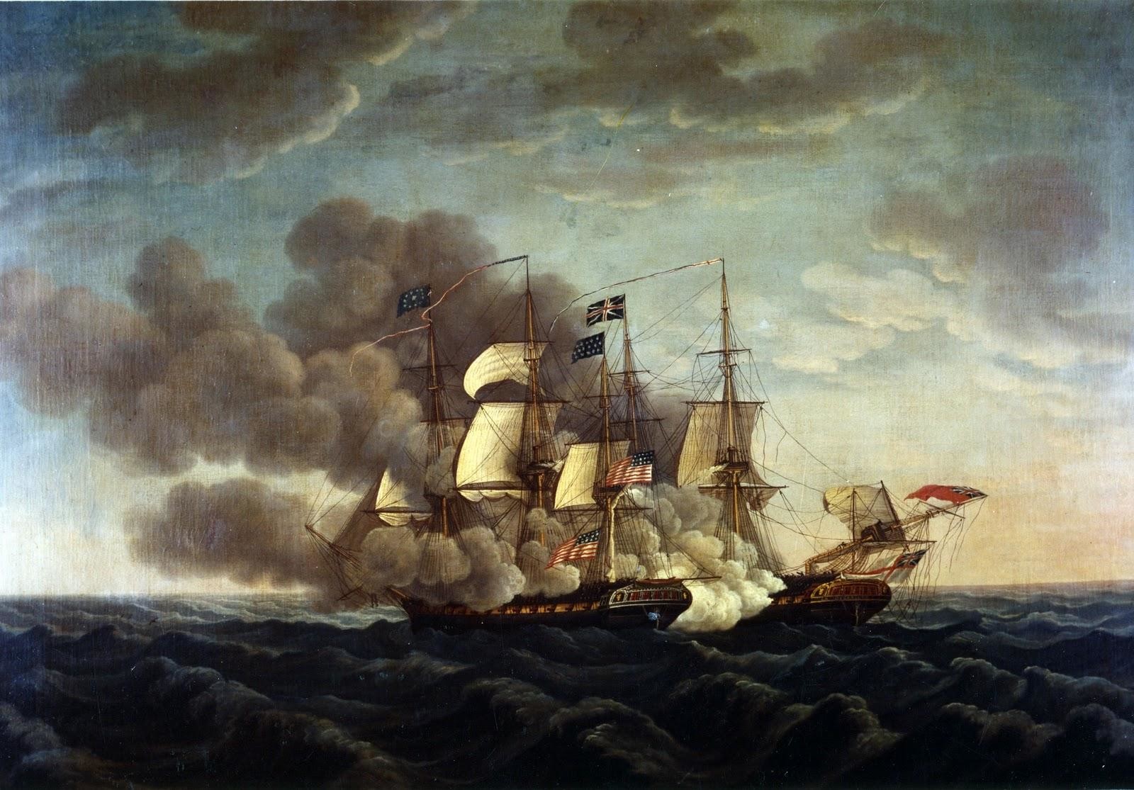 Битва с "Герьером", 1812 год. Фото: © Википедия