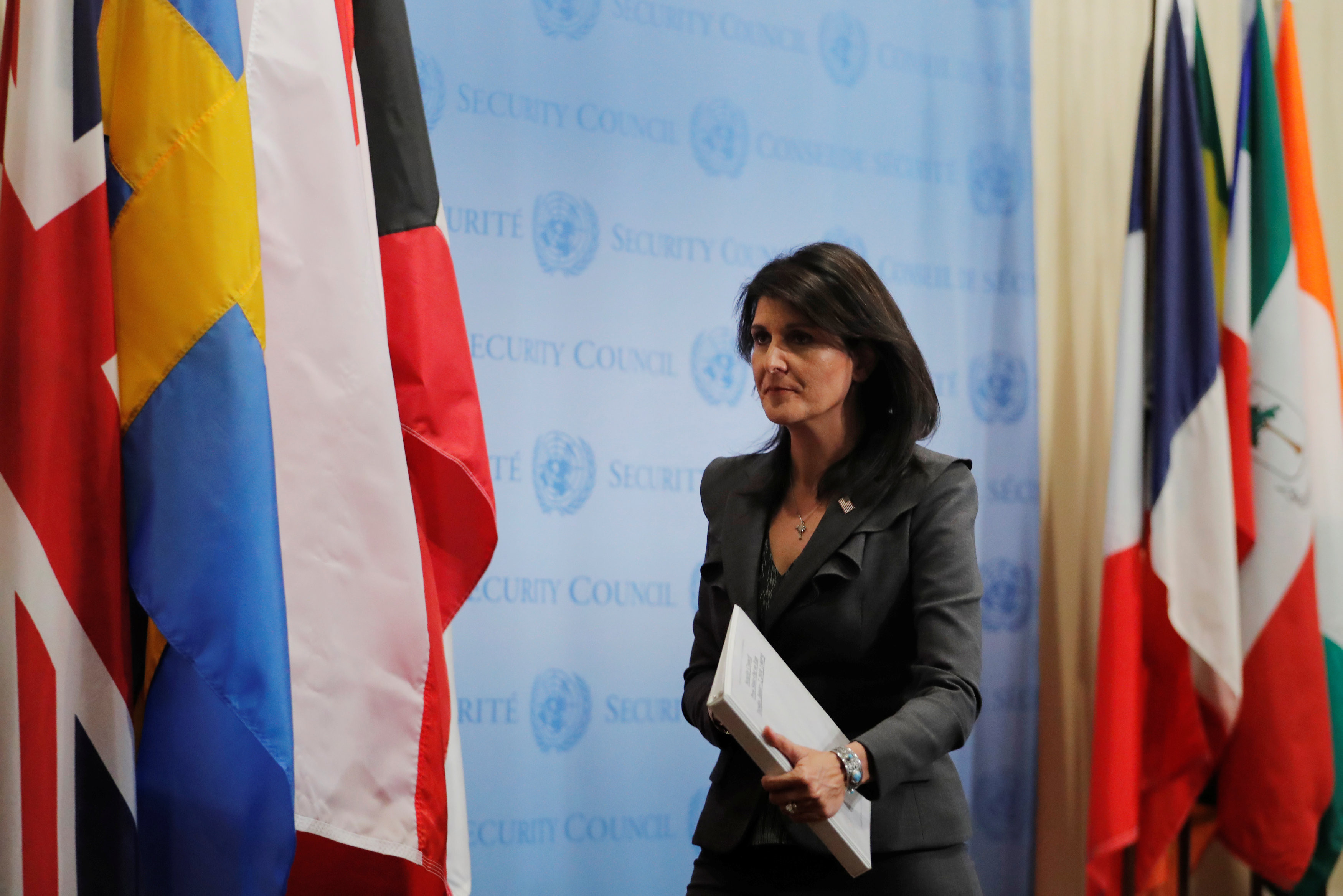 Постпред США при ООН Никки Хейли. Фото: &copy; REUTERS/Lucas Jackson