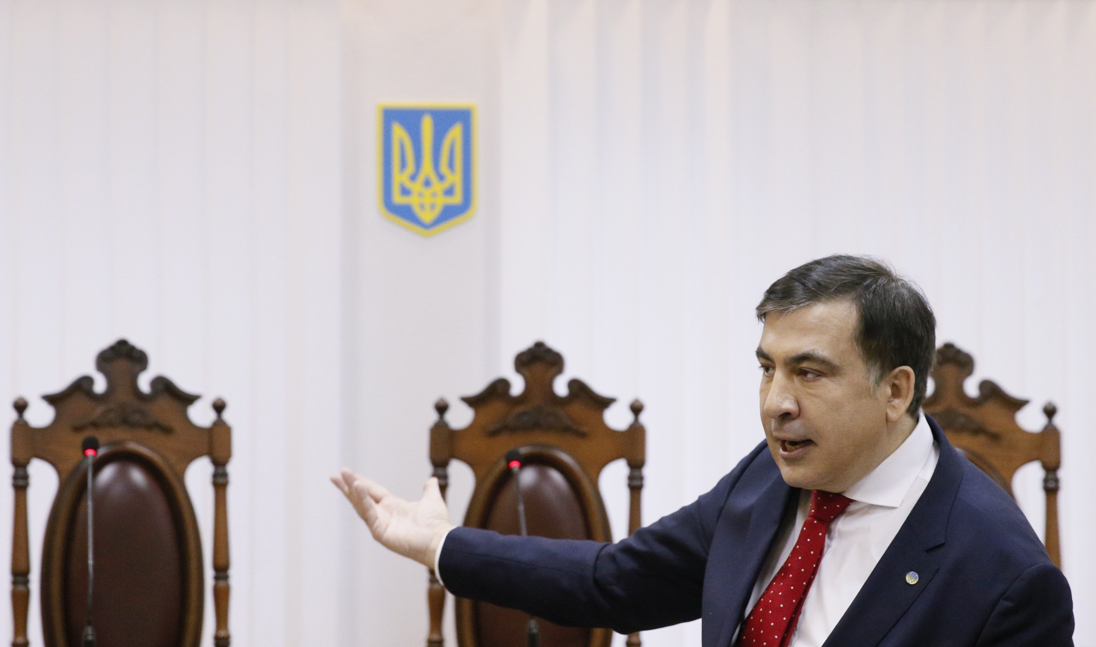 Бывший президент Грузии Михаил Саакашвили. Фото: &copy; REUTERS/Valentyn Ogirenko