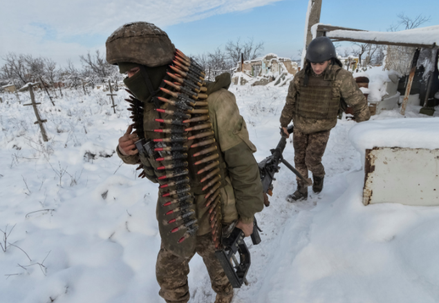 Украинские военные.&nbsp;Фото &copy;&nbsp;REUTERS/Oleksandr Klymenko&nbsp;