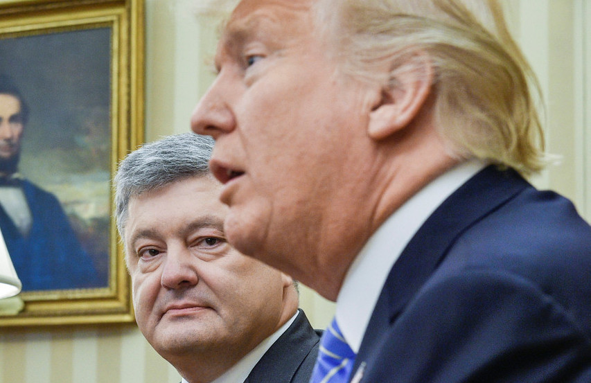 Президент Украины Петр Порошенко и президент США Дональд Трамп. Фото: &copy;&nbsp;REUTERS