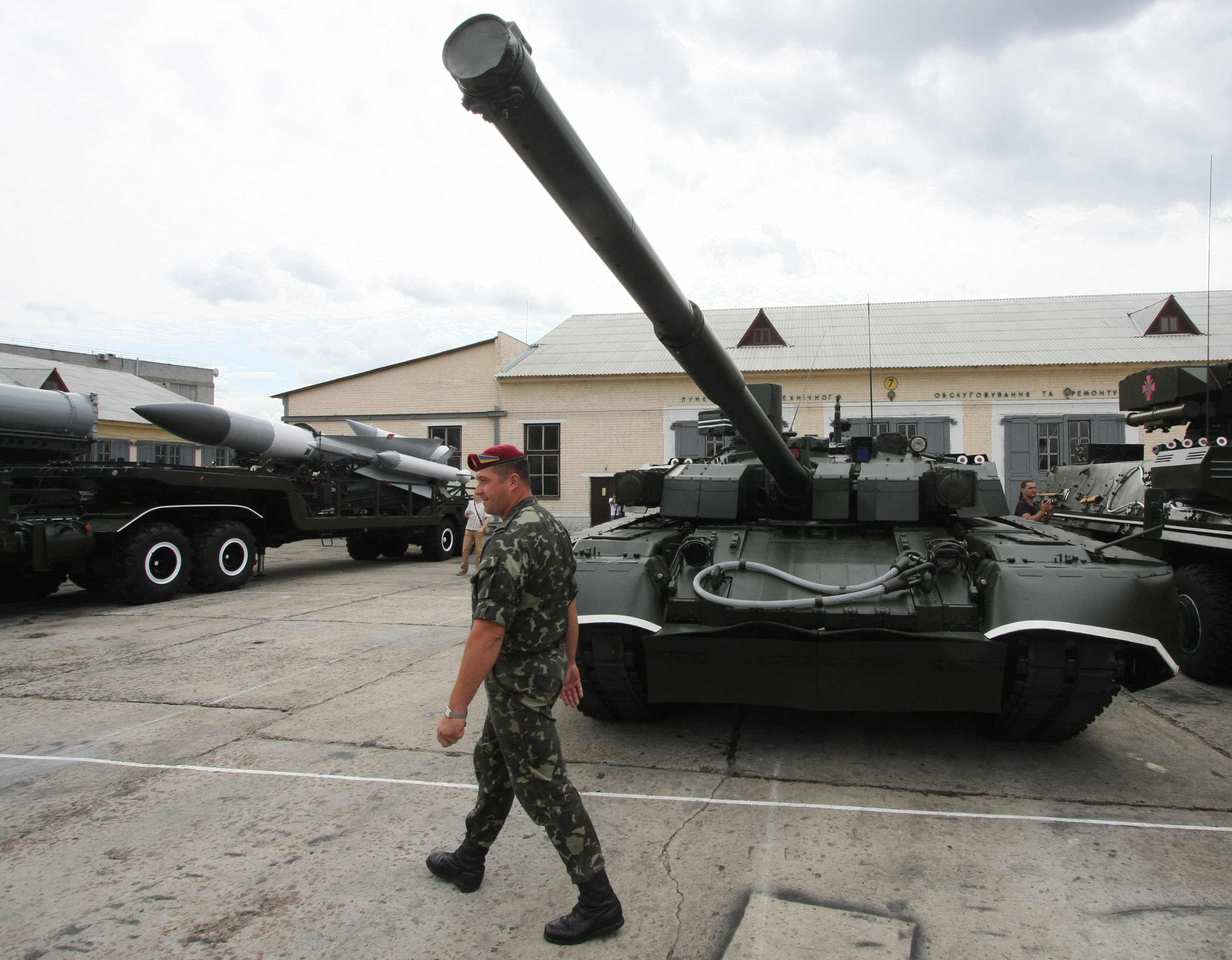 Украинский танк "Оплот". Фото ©РИА Новости/Григорий Василенко