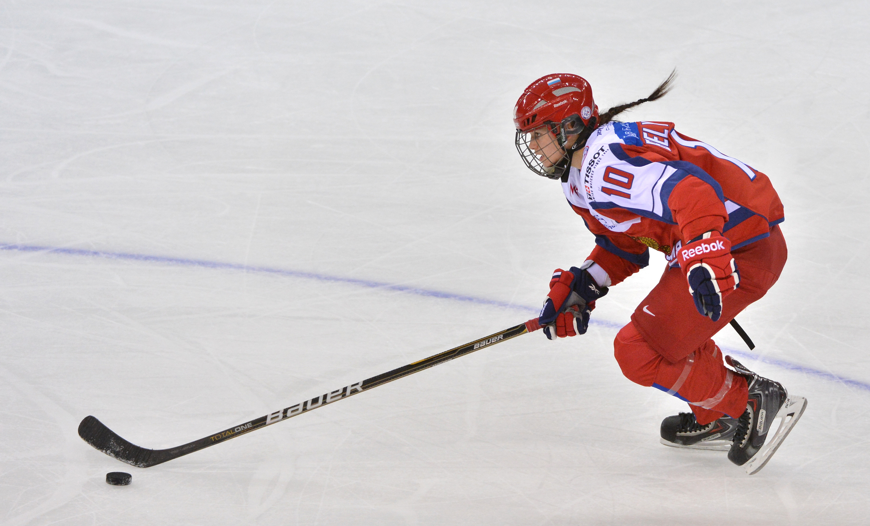 Хоккеистка Людмила Белякова. Фото: © РИА Новости/Алексей Куденко