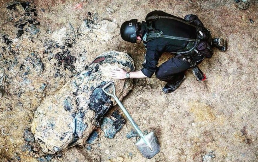 Фото: &copy; Полиция административного района Китая, где была найдена бомба.&nbsp;