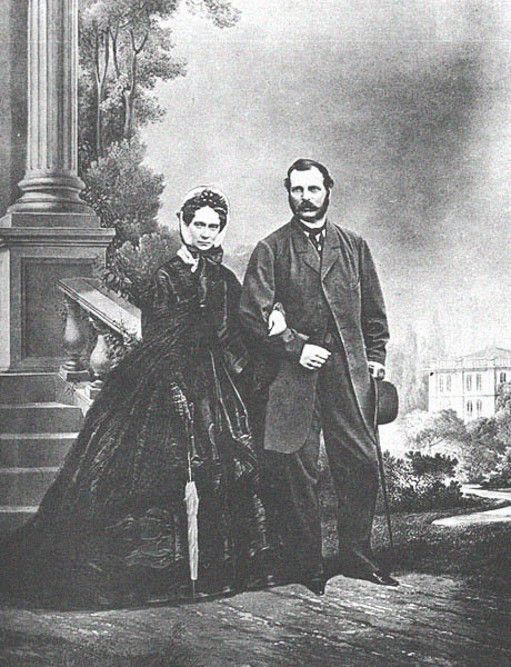 Мария Александровна с супругом Александром II. Фото © Wikimedia Commons