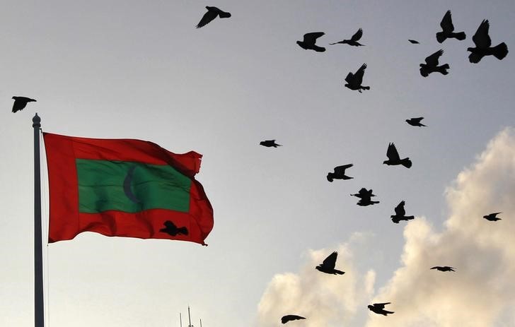 Флаг Мальдив. Фото: &copy; REUTERS